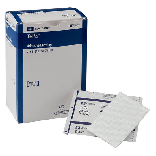 TELFA DRESSING PADS - 5CM X 7.5CM PKT 100