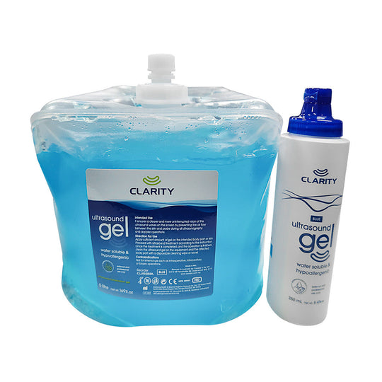 CLARITY ULTRASOUND TRANSMISSION BLUE GEL
