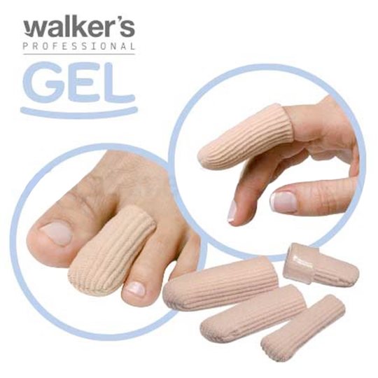 WALKER'S GEL RIBBED DIGITAL CAPS