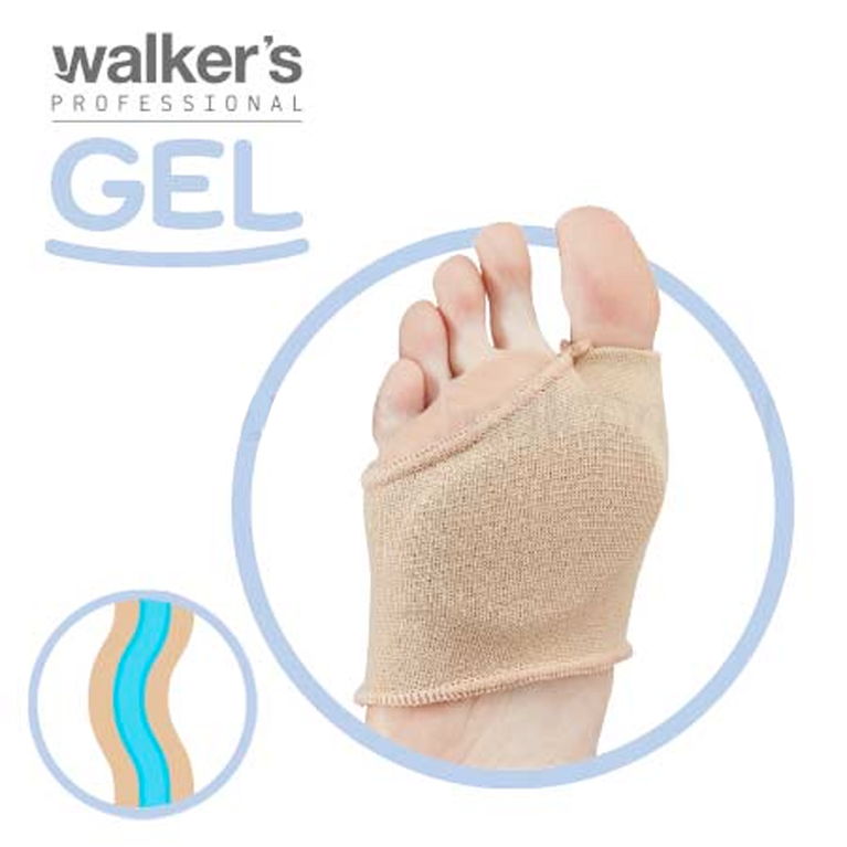 WALKER'S GEL UNI-STRAP COVERED - PKT 2 (PAIR)