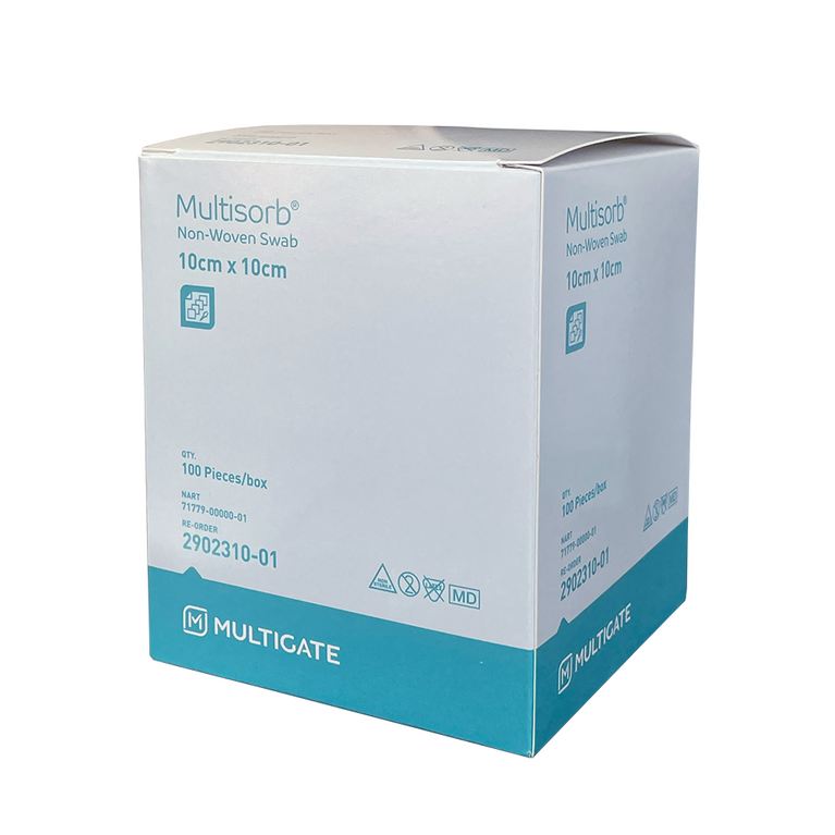 MULTISORB GAUZE SWABS NON STERILE - PKT 100