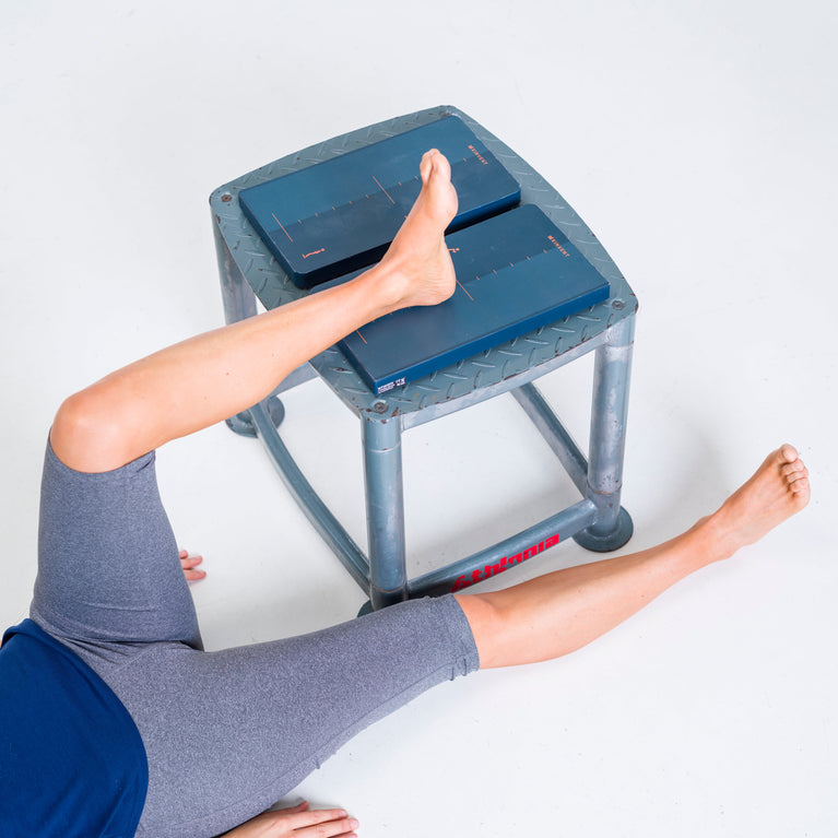 Kinvent Force Plates in use by lower body.