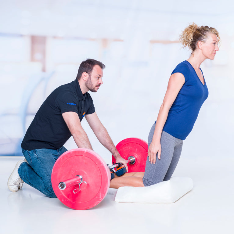 K-Push in use on lower leg.