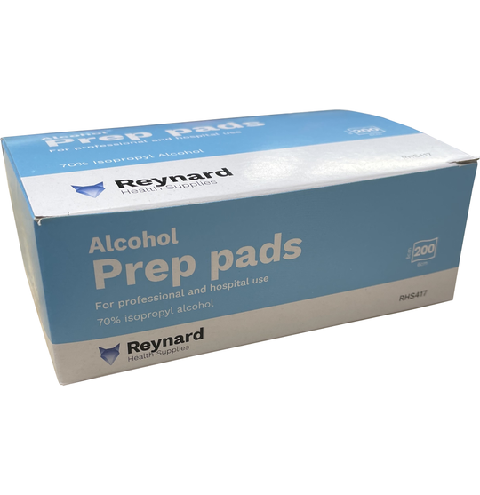 ALCOHOL SWABS - BOX 200 PADS
